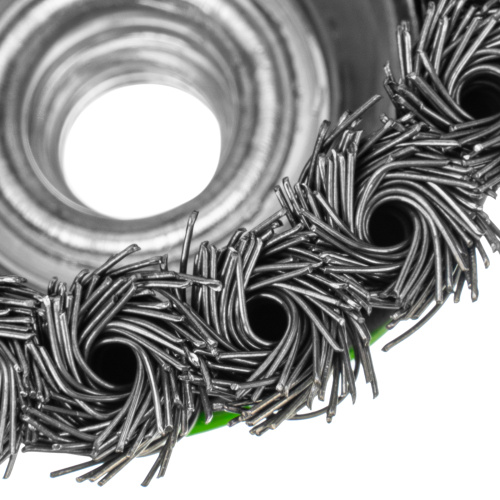 Щетка для УШМ, 75 мм, М14, "чашка", крученая металлическая проволока Сибртех по ценам производителя в Краснодаре с доставкой по всей России