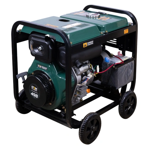 Генератор дизельный STEM Techno S6500DE (6.5 кВт, электростартер, дисплей, подогрев) по ценам производителя в Краснодаре с доставкой по всей России