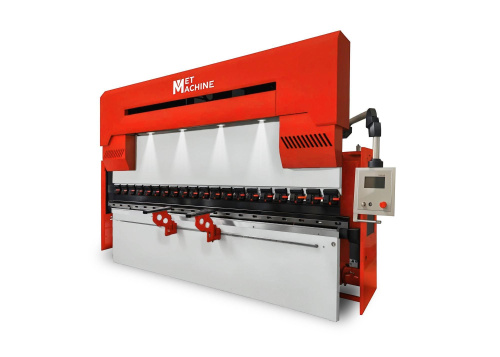 Гидравлический листогибочный пресс с ЧПУ и автоматической компенсацией прогиба MetMachine SBPA-8025D по ценам производителя в Краснодаре с доставкой по всей России