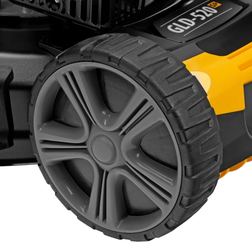 Газонокосилка бензиновая GLD-520SP, 196 куб.см, ширина 52 см, привод, 7 уровней,травосборник 60 л Denzel по ценам производителя в Краснодаре с доставкой по всей России