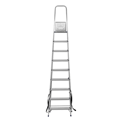 Стремянка, 9 ступеней, алюминиевая, Сибртех по ценам производителя в Краснодаре с доставкой по всей России