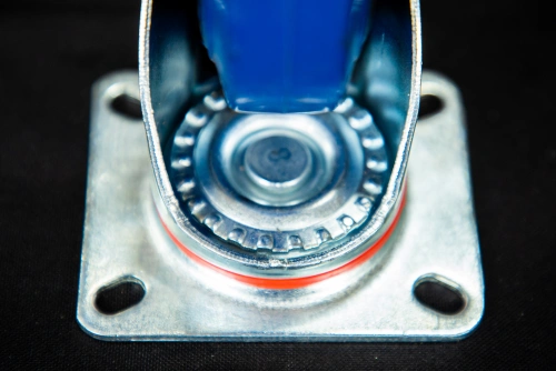 Колесо поворотное резина SRCLb 55 125 мм с тормозом (F) по ценам производителя в Краснодаре с доставкой по всей России