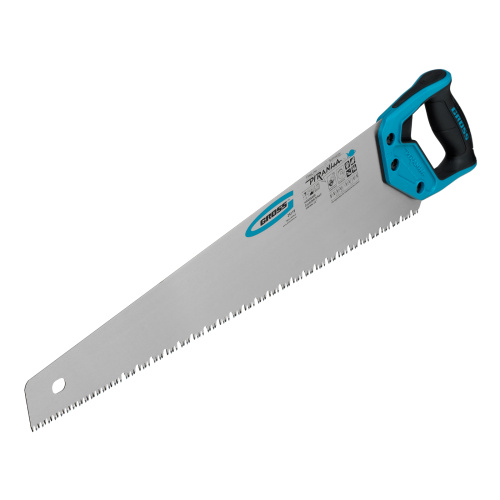 Ножовка по дереву "Piranha", 550 мм, сегментное строение рабочей кромки, 7-8 TPI, зуб-3D, двухкомпонентная рукоятка Gross по ценам производителя в Краснодаре с доставкой по всей России