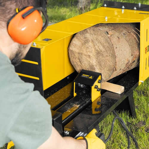 Дровокол электрический ELS7T-52, 2300 Вт, сила раскола 7т, макс. размеры полена D250 x 520 мм Denzel по ценам производителя в Краснодаре с доставкой по всей России