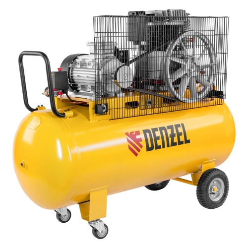 Компрессор воздушный, ременный привод BCI4000-T/200, 4.0 кВт, 200 литров, 690 л/мин Denzel по ценам производителя в Краснодаре с доставкой по всей России