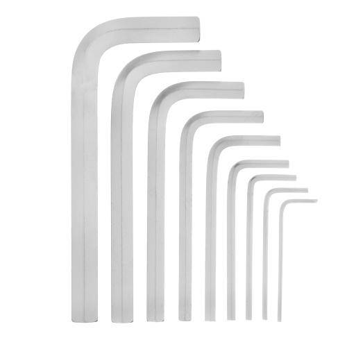 Набор ключей имбусовых HEX, 2-12 мм, CrV, 9 шт, короткие с сатинированным покрытием Matrix по ценам производителя в Краснодаре с доставкой по всей России