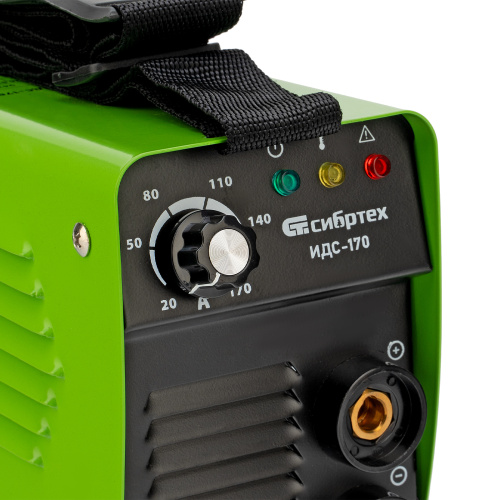 Аппарат инверторный дуговой сварки ИДС-170, 170 А, ПВ 80%, диаметр электрода 1.6-3.2 мм Сибртех по ценам производителя в Краснодаре с доставкой по всей России