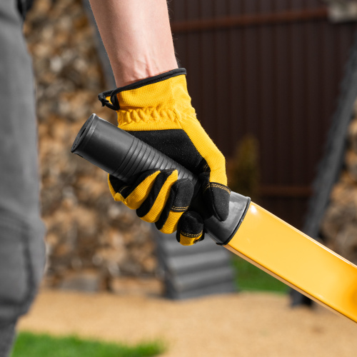 Тачка строительная, усиленная, объем 140 л, 250 кг, двухколесная, колесо 15х6.00-6 Denzel по ценам производителя в Краснодаре с доставкой по всей России