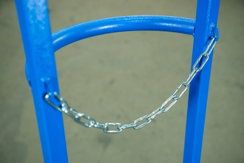 Тележка для газовых баллонов TOR ГБ-1, 1 баллон (литые колеса 250мм) по ценам производителя в Краснодаре с доставкой по всей России