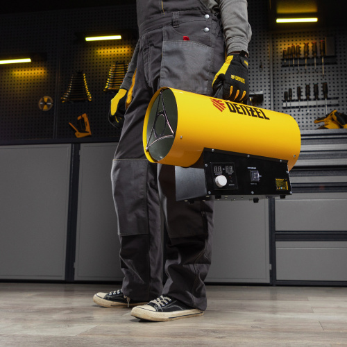 Газовая тепловая пушка GHG-15i, 15 кВт, цифровой термостат, пропан-бутан Denzel по ценам производителя в Краснодаре с доставкой по всей России