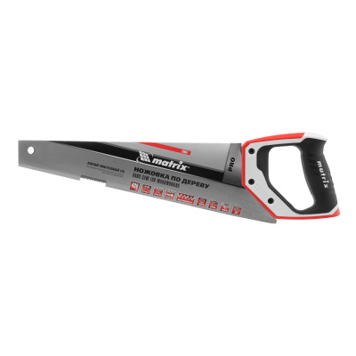 Ножовка по дереву для точных пильных работ, 400 мм, каленый зуб 3D, 14 TPI, трехкомпонентная рукоятка, Pro Matrix по ценам производителя в Краснодаре с доставкой по всей России
