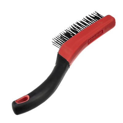 Щетка зачистная трехрядная, двухкомпонентная рукоятка Matrix по ценам производителя в Краснодаре с доставкой по всей России