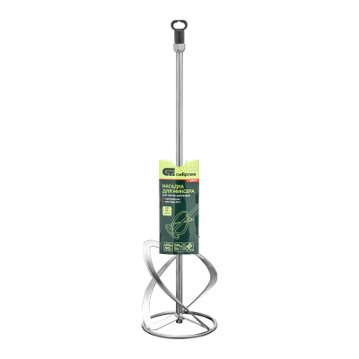 Насадка для миксера, для легких растворов, 160 х 590 мм, оцинкованная, хвостовик резьба М14 Сибртех по ценам производителя в Краснодаре с доставкой по всей России