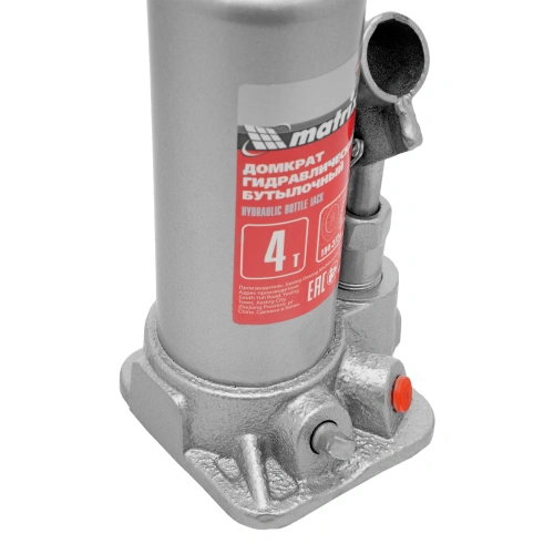 Домкрат гидравлический бутылочный, 4 т, высота подъема 194-372 мм, в пластиковый кейсе Matrix по ценам производителя в Краснодаре с доставкой по всей России