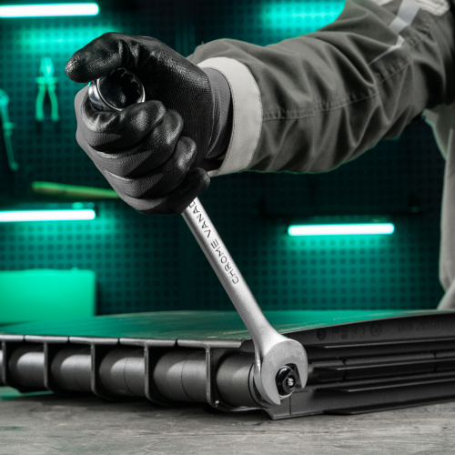 Ключ комбинированный, 28 мм, CrV, матовый хром Stels по ценам производителя в Краснодаре с доставкой по всей России