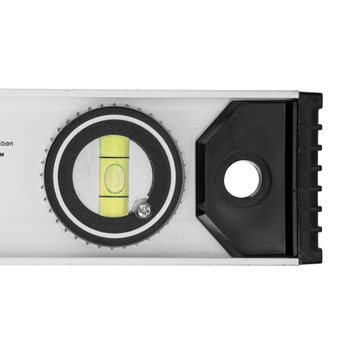 Уровень алюминиевый "Рельс", 400 мм, 3 глазка (1 поворотный) Matrix по ценам производителя в Краснодаре с доставкой по всей России