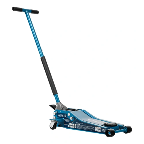 Домкрат гидравлический подкатной 3 т, быстрый подъем, Low profile quick lift, 75-505 мм, профессиональный STELS по ценам производителя в Краснодаре с доставкой по всей России
