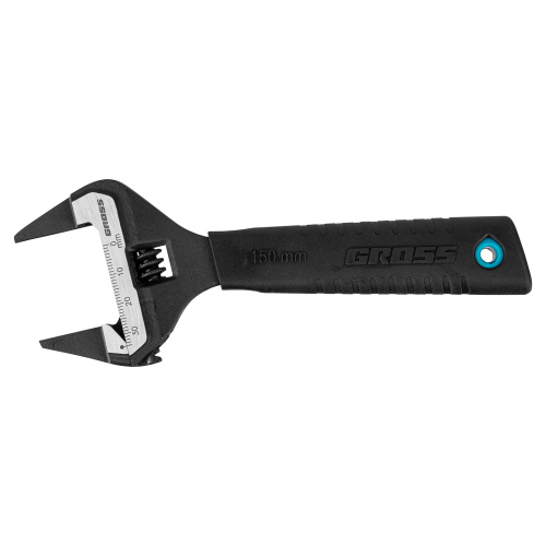 Ключ разводной, 150 мм, CrV, ультратонкие губки Gross по ценам производителя в Краснодаре с доставкой по всей России