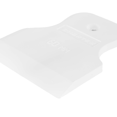 Шпатель, белая резина, 60 мм Сибртех по ценам производителя в Краснодаре с доставкой по всей России