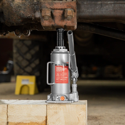 Домкрат гидравлический бутылочный, 10 т, h подъема 230-460 мм Matrix по ценам производителя в Краснодаре с доставкой по всей России