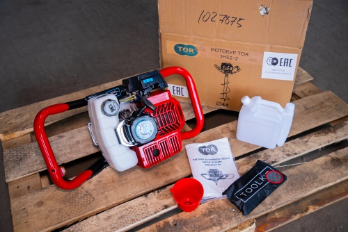 Мотобур без шнека 1,8 кВт 2 ручки TOR JH52-2 по ценам производителя в Краснодаре с доставкой по всей России