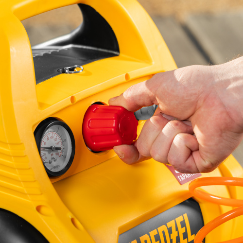 Компрессор воздушный безмасляный РС 1/6-180,1, 1 кВт, 180 л/мин, 6 л Denzel по ценам производителя в Краснодаре с доставкой по всей России