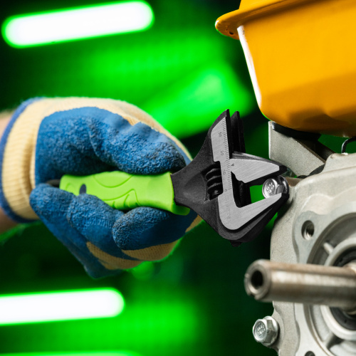 Ключ разводной, 200 мм, тонкие губки, фосфатированый Сибртех по ценам производителя в Краснодаре с доставкой по всей России