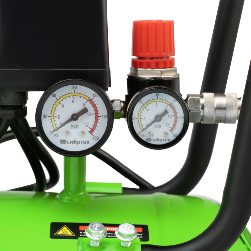 Компрессор безмаслянный малошумный МБ 2250/100, 2250 Вт, 100л, 400 л/мин Сибртех по ценам производителя в Краснодаре с доставкой по всей России