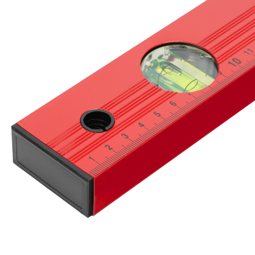 Уровень алюминиевый, 1000 мм, 3 глазка, красный, линейка Matrix по ценам производителя в Краснодаре с доставкой по всей России
