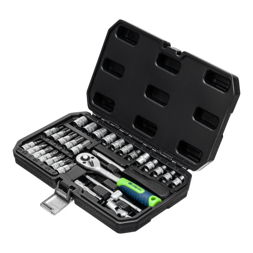 Набор инструментов, 1/4", пластиковый кейс, 29 предметов Сибртех по ценам производителя в Краснодаре с доставкой по всей России