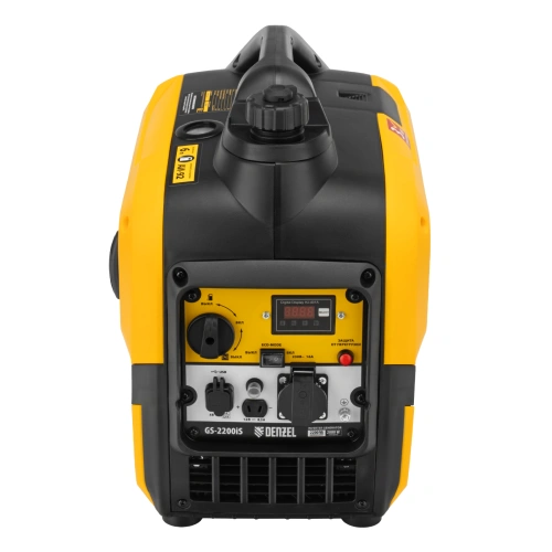 Генератор инверторный GS-2200iS, 2,2 кВт, 230 В, закрытый корпус, ручной старт DENZEL по ценам производителя в Краснодаре с доставкой по всей России