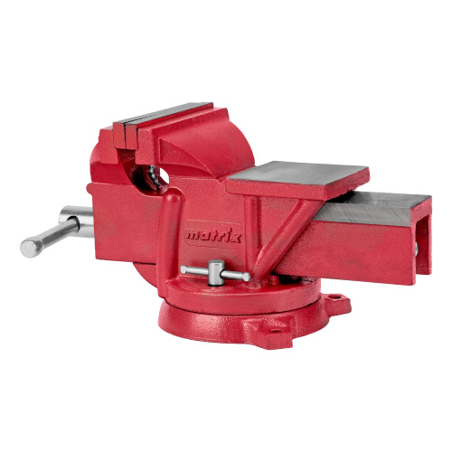 Тиски слесарные, 125 мм, поворотные, с наковальней Matrix по ценам производителя в Краснодаре с доставкой по всей России