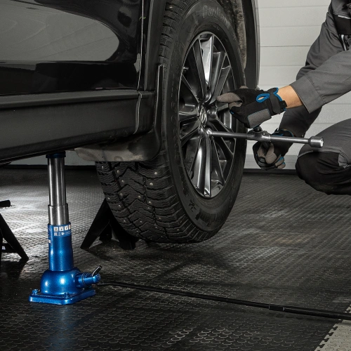 Домкрат механический бутылочный, 2 т, h подъема 180-395 мм, 2 части (домкрат, ручка) Stels по ценам производителя в Краснодаре с доставкой по всей России