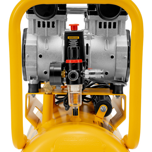 Компрессор безмасляный, малошумный DLS 2200/50, 2200 Вт, 2x1100, 50 л, 380 л/мин Denzel по ценам производителя в Краснодаре с доставкой по всей России