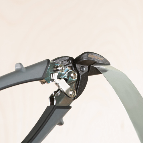 Ножницы по металлу "Piranha", 185 мм, прямой и левый рез, сталь СrM, двухкомпонентные рукоятки Gross по ценам производителя в Краснодаре с доставкой по всей России