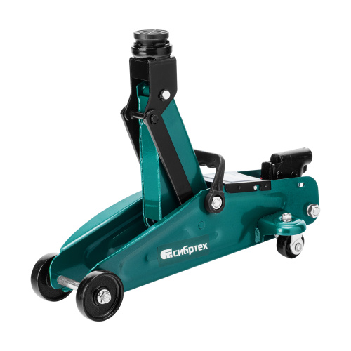 Домкрат гидравлический подкатной, 2 т, 127-330 мм, в пласт. кейсе Сибртех по ценам производителя в Краснодаре с доставкой по всей России