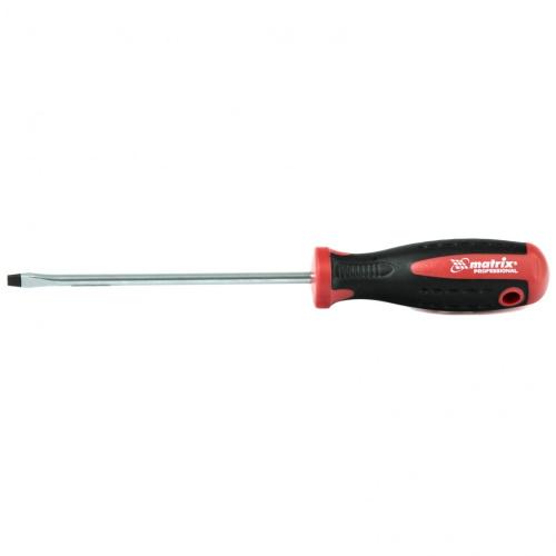 Отвертка Profi, SL5.5 х 125 мм, S2, двухкомпонентная рукоятка Matrix по ценам производителя в Краснодаре с доставкой по всей России