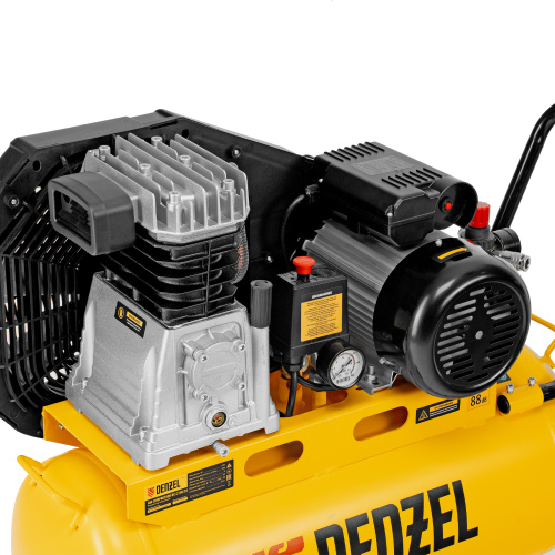 Компрессор воздушный рем. привод BCI 2100/50, 2,1 кВт, 50 литров, 400 л/мин Denzel по ценам производителя в Краснодаре с доставкой по всей России