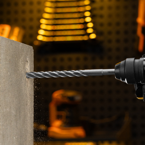 Бур по бетону, цельная крестовая пластина, 12x215 мм, SDS PLUS Denzel по ценам производителя в Краснодаре с доставкой по всей России