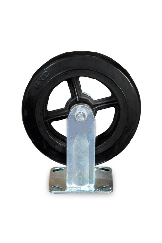 Колесо большегрузное неповоротное FCd 80 200 мм обрезиненное (N) по ценам производителя в Краснодаре с доставкой по всей России