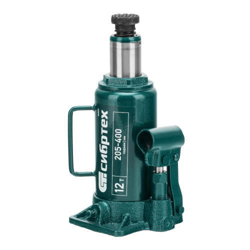 Домкрат гидравлический бутылочный, 12 т, 205-400 мм Сибртех по ценам производителя в Краснодаре с доставкой по всей России