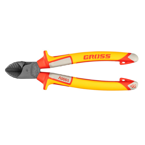 Бокорезы, диэлектрические рукоятки, до 1000 В, трехкомпонентные рукоятки, 180 мм Gross по ценам производителя в Краснодаре с доставкой по всей России