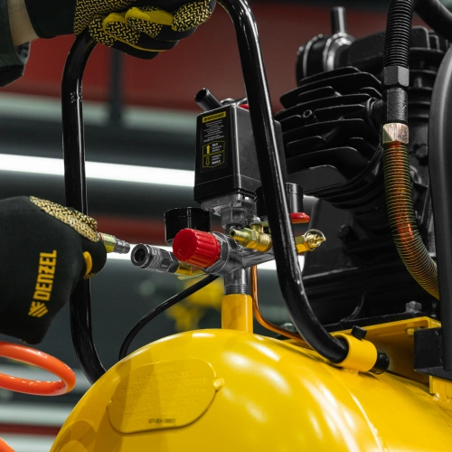 Компрессор воздушный BCW3000-T/100, ременный привод, 3.0 кВт, 100 литров, 520 л/мин Denzel по ценам производителя в Краснодаре с доставкой по всей России