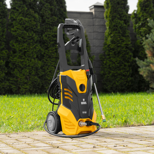 Моечная машина высокого давления R-165, 2200 Вт, 165 бар, 7 л/мин, колесная Denzel по ценам производителя в Краснодаре с доставкой по всей России