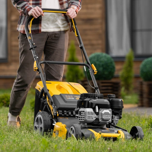 Газонокосилка бензиновая GLR-510SP-ZS, 171 см3, ширина 51 см, привод, травосборник 65 л Denzel по ценам производителя в Краснодаре с доставкой по всей России