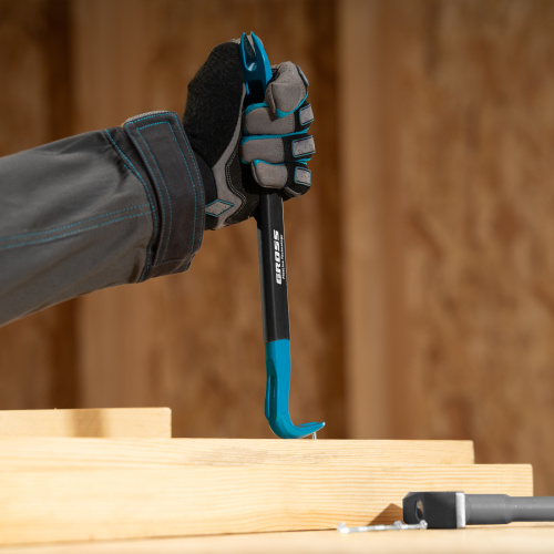 Лом-гвоздодер, обрезиненная рукоятка, 300 x 22 x 14мм Gross по ценам производителя в Краснодаре с доставкой по всей России