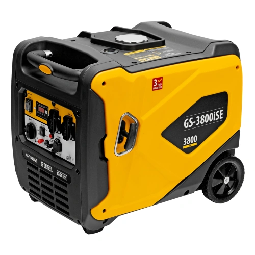 Генератор инверторный GS-3800iSE, 3,8 кВт, 230 В, закрытый корпус,электростартер Denzel по ценам производителя в Краснодаре с доставкой по всей России