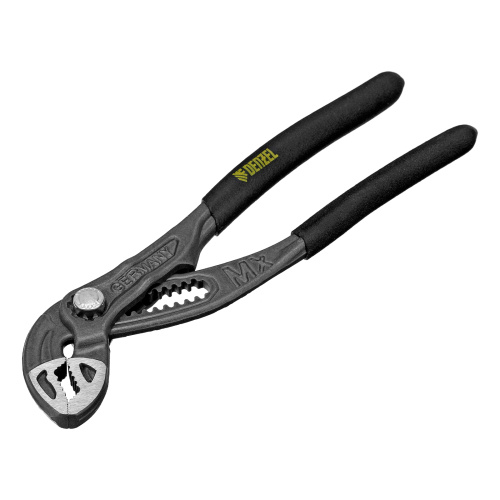 Клещи переставные, кнопочный механизм, обливные рукоятки, 180 мм Denzel по ценам производителя в Краснодаре с доставкой по всей России