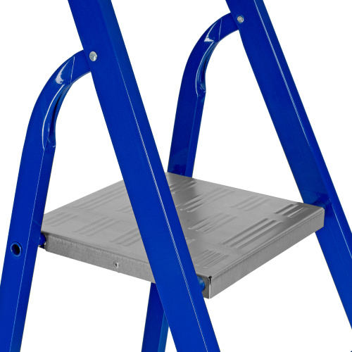 Стремянка, 10 ступеней, стальной профиль, алюминиевые ступени Сибртех по ценам производителя в Краснодаре с доставкой по всей России