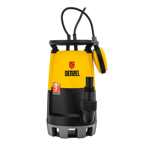 Дренажный насос для чистой и грязной воды DP450S, 450 Вт, напор 6 м, 12000 л/ч Denzel по ценам производителя в Краснодаре с доставкой по всей России